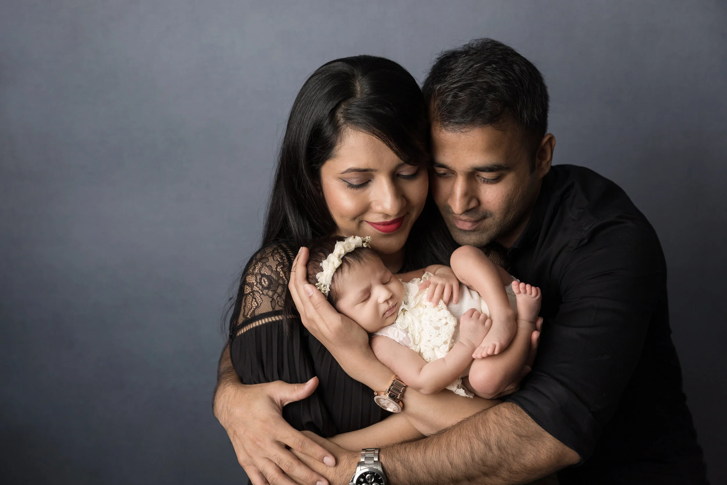 parents with newborn